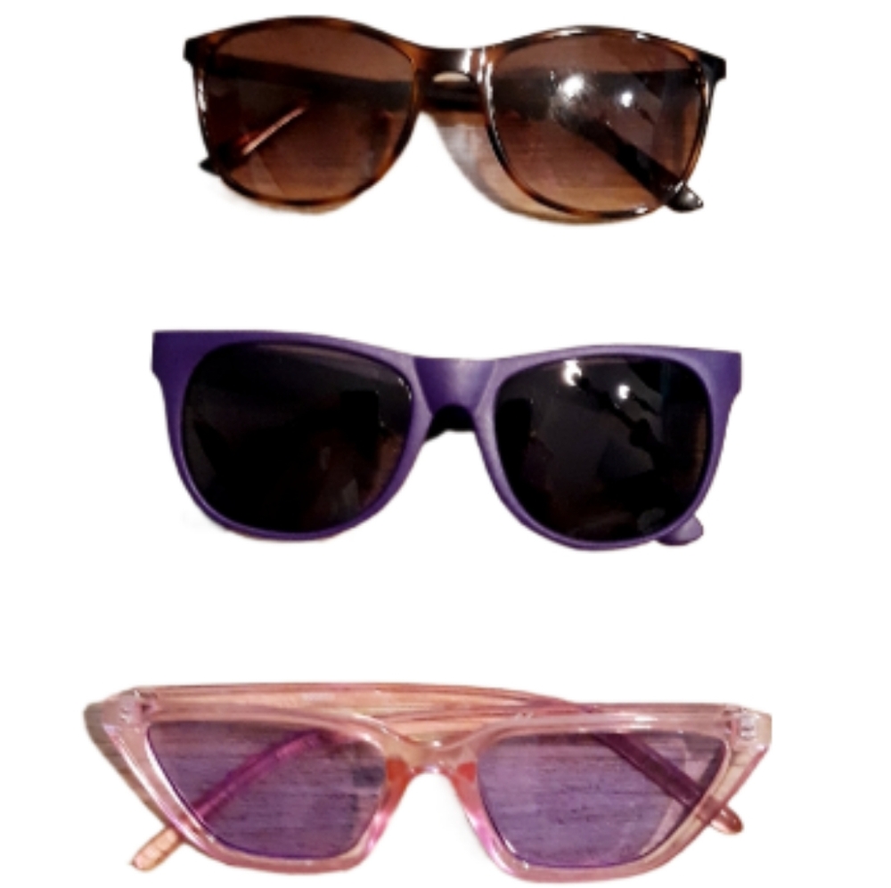 Women's Fashion Sunglasses Bundle - 3 Sunnies for $13 / $8 Each